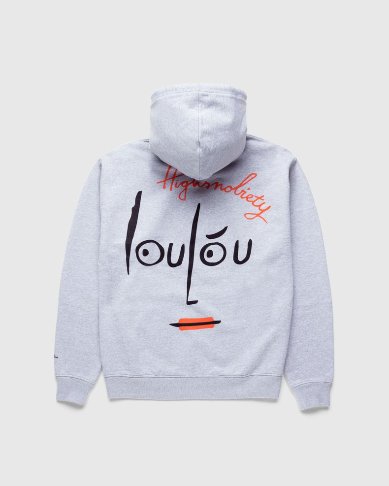 Loulou Paris x Highsnobiety – Hoodie Grey