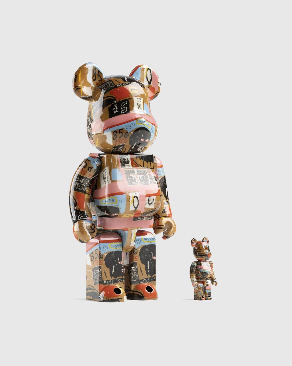 Medicom – Be@rbrick Andy Warhol x Jean-Michel Basquiat #2 100% And 400% Set Multi - Arts & Collectibles - Multi - Image 3