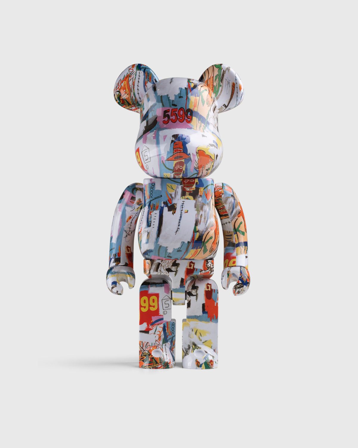 Medicom – Be@rbrick Andy Warhol x Jean-Michel Basquiat #4 1000% Multi - Arts & Collectibles - Multi - Image 1
