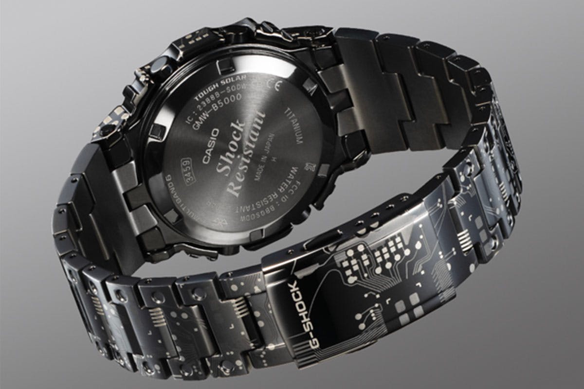 GSHOCK Unveils the New Titanium Circuit Camo Series