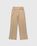 Puma x AMI – Wide Logo Pants Ginger Root - Pants - Beige - Image 2