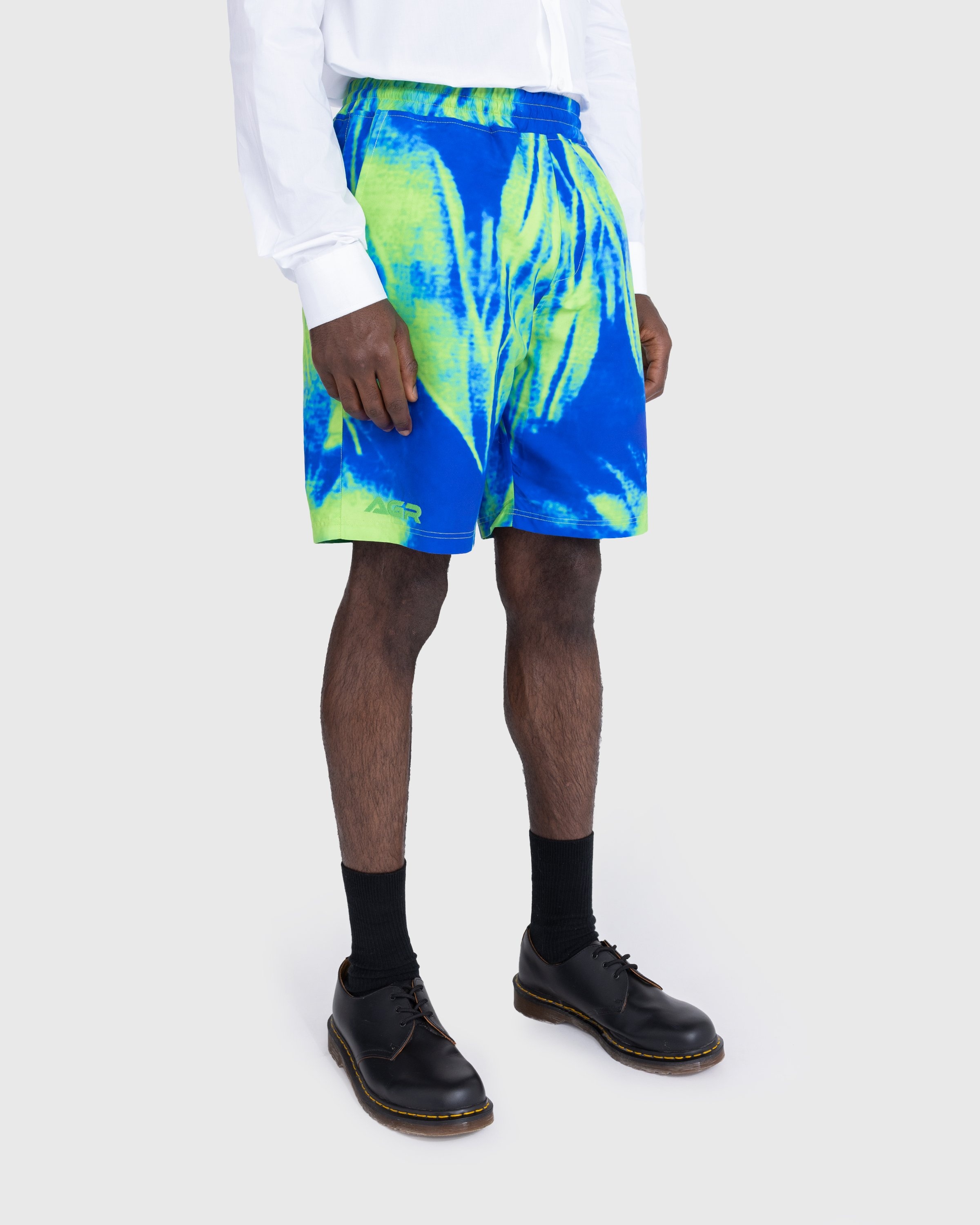 AGR – Scrunch Shorts - Shorts - Green - Image 4