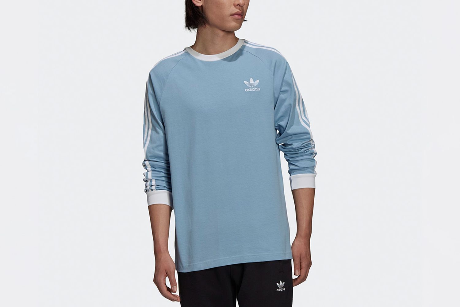 3-Stripes Long-Sleeve T-Shirt