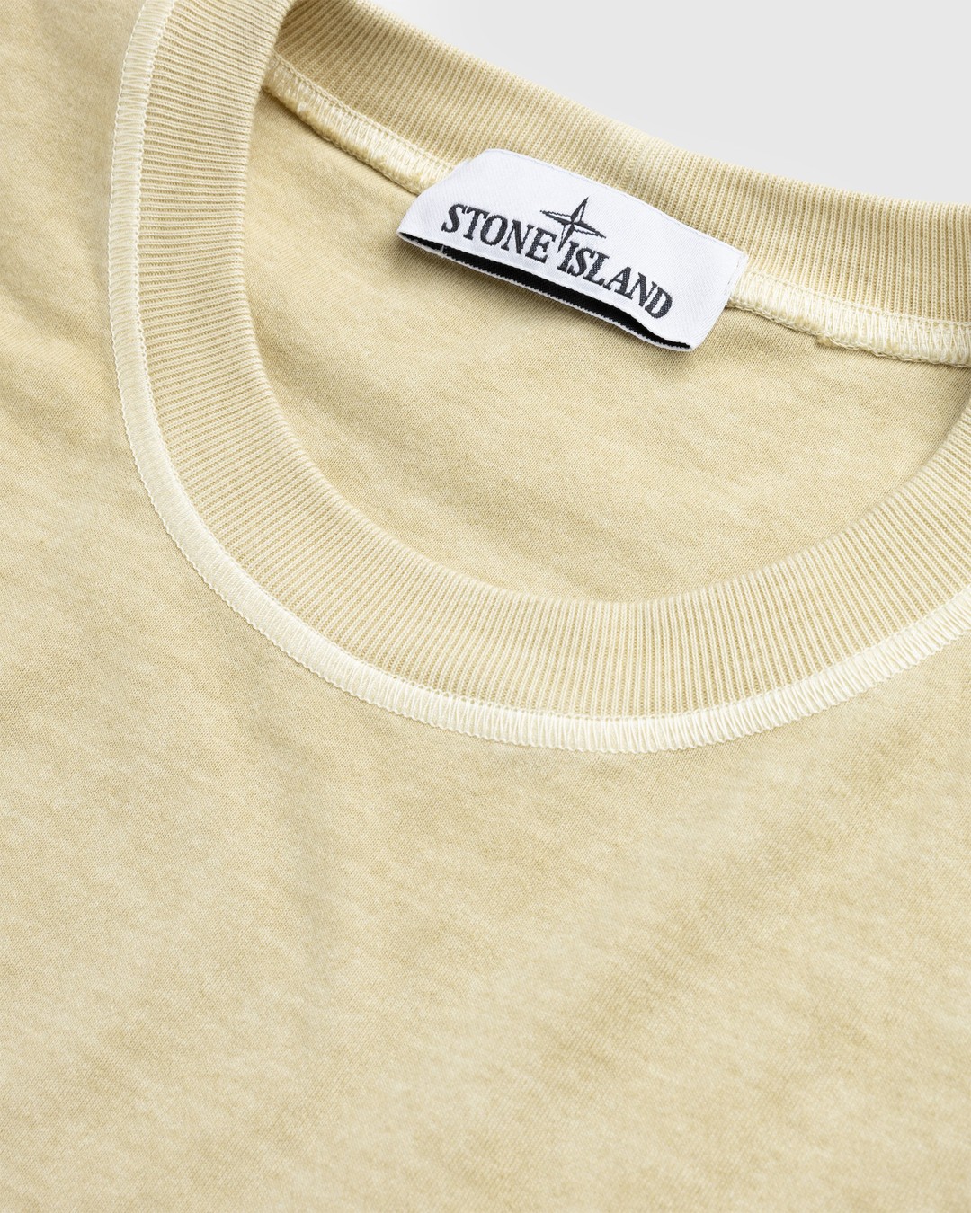 Stone Island – Fissato T-Shirt Natural Beige - T-shirts - Beige - Image 5