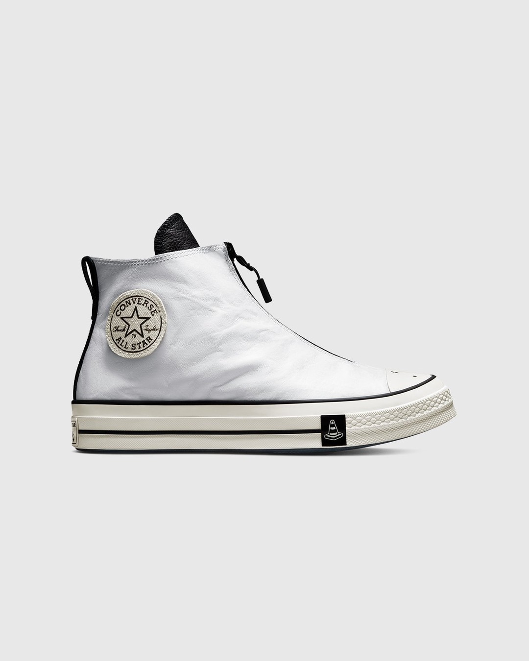 Converse x Joshua Vides – Chuck 70 Hi White/Black/Black - Sneakers - Black - Image 1