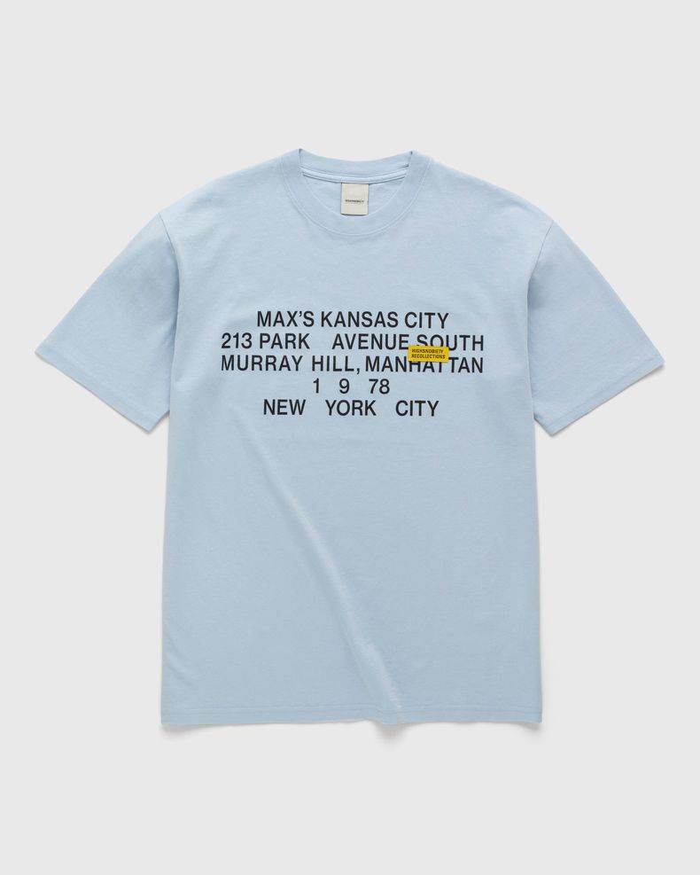New York Line Short Sleeve Jersey Light Blue