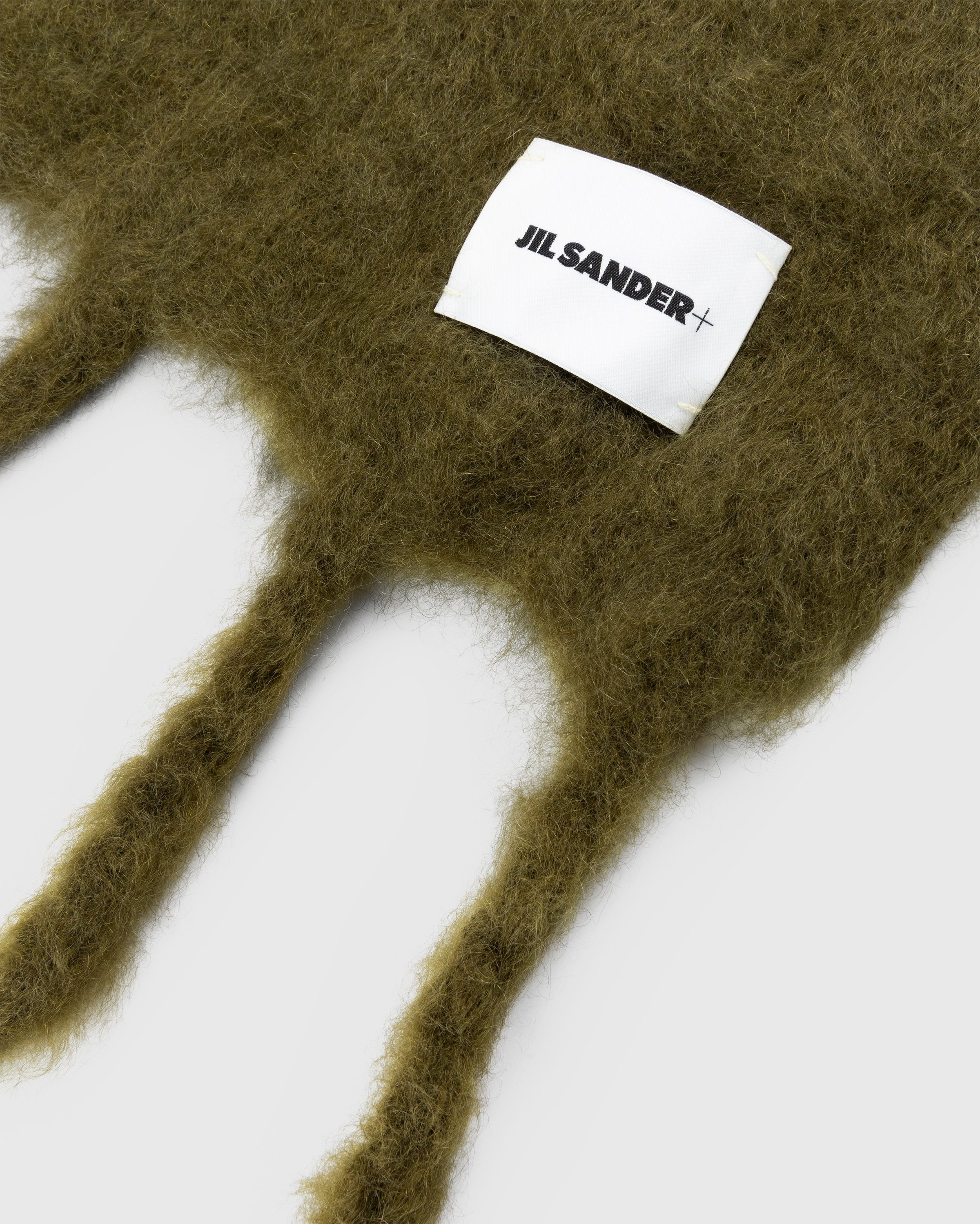 Jil Sander – Mohair Scarf Green - Scarves - Green - Image 3