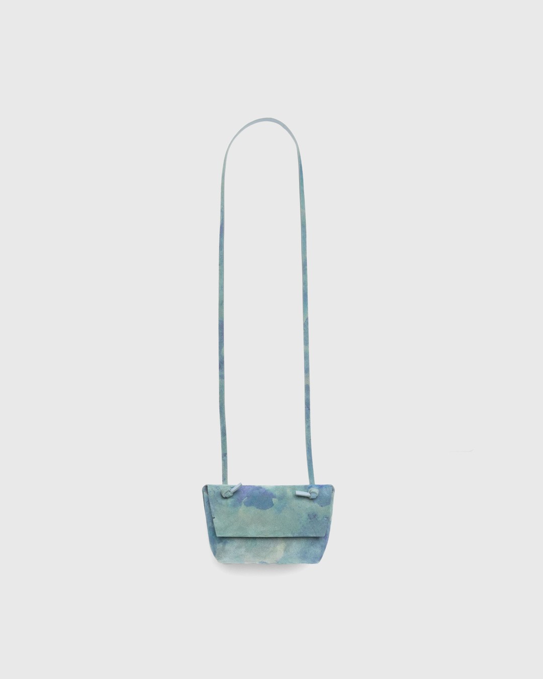 Acne Studios – Cloud Print Mini Shoulder Bag Blue - Wallets - Blue - Image 1