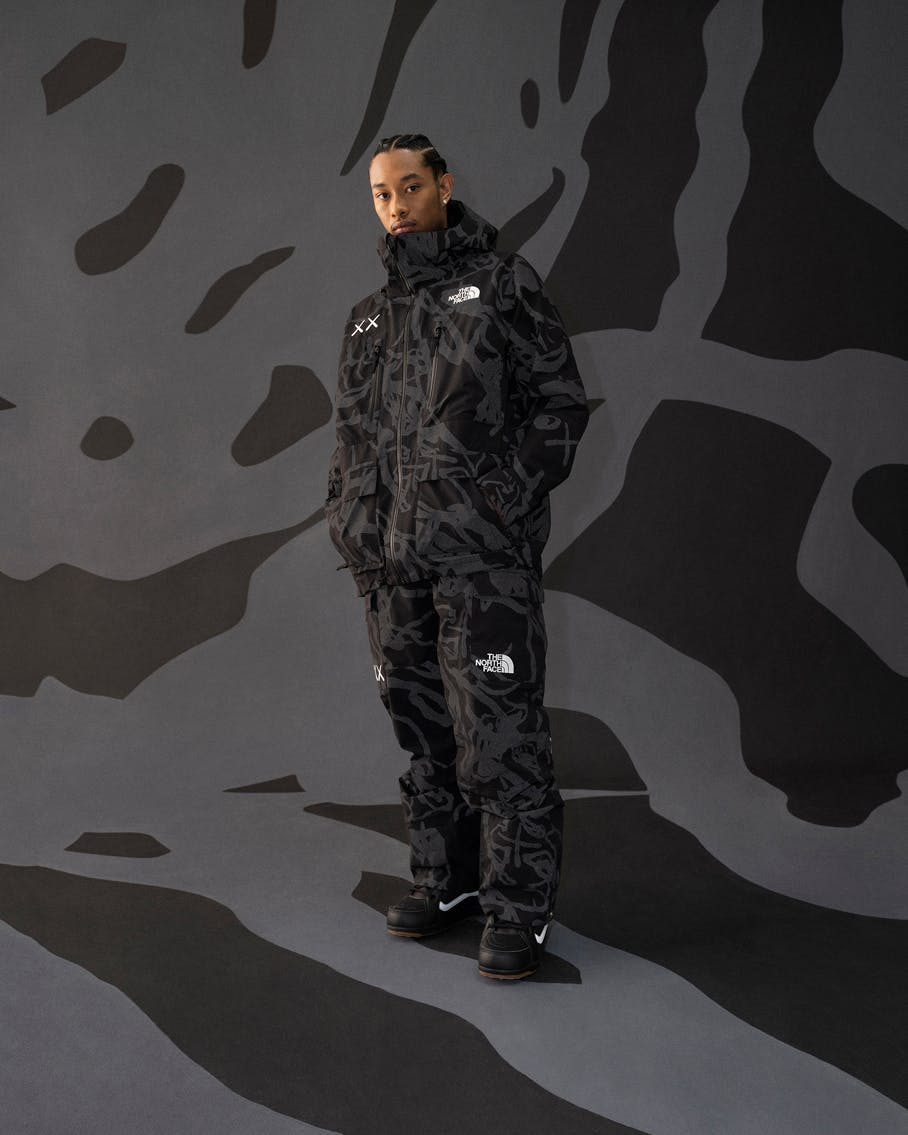 kaws the north face tnf collab collection lookbook price release date info buy web store resale nuptse fleece xx