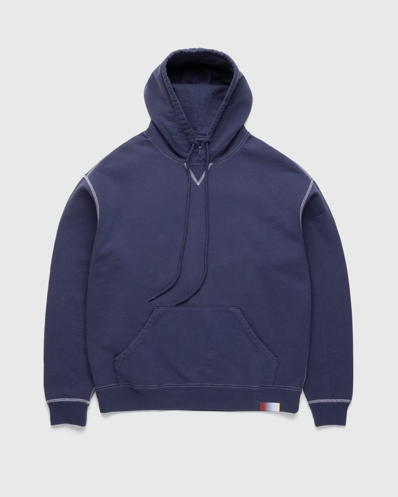 Garment Dyed Hoodie Navy