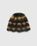 Brushed Mohair Seashell Bucket Hat Forest Camo