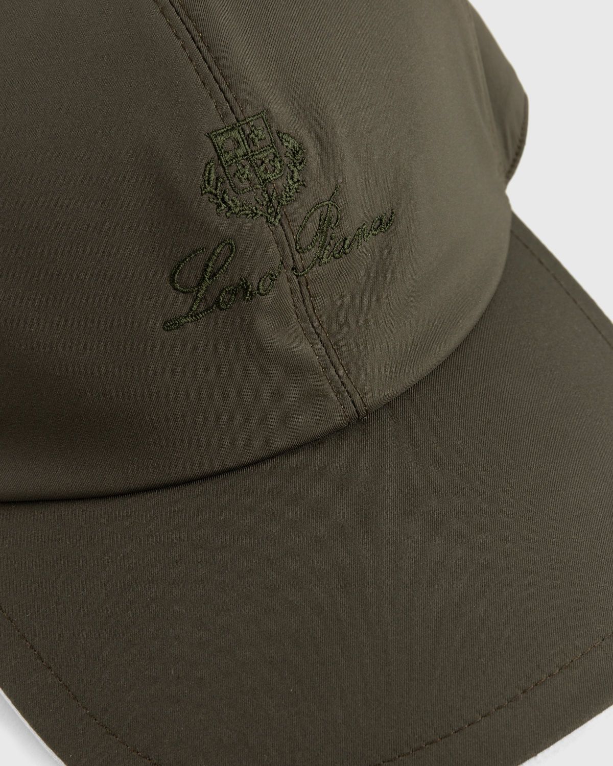 Loro Piana – Bicolor Baseball Cap Dark Military/Ivory - Hats - Black - Image 4