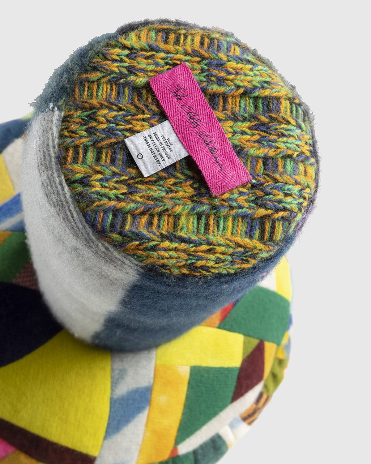 The Elder Statesman x Highsnobiety – Large Stuffed Cashmere Mushroom - Deco - Multi - Image 4