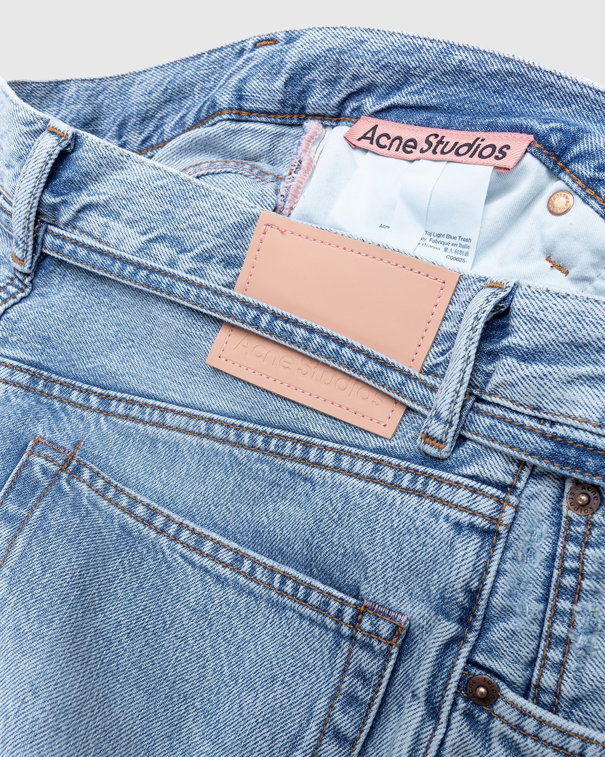 Acne Studios – Loose Fit Jeans Blue - Pants - Blue - Image 6