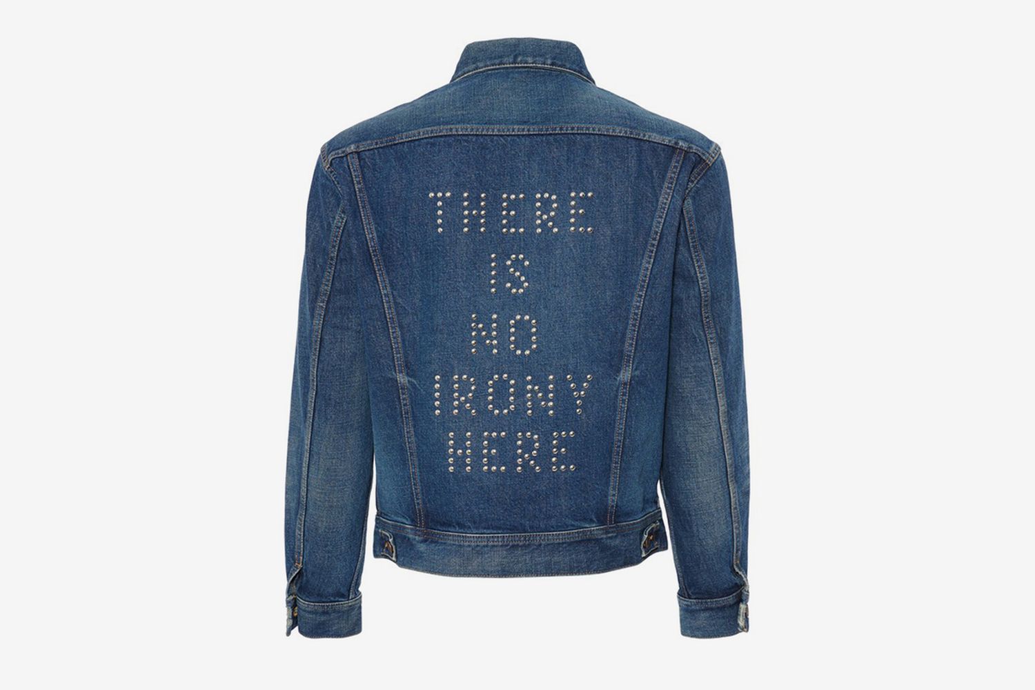 Denim Jacket With Embroidery