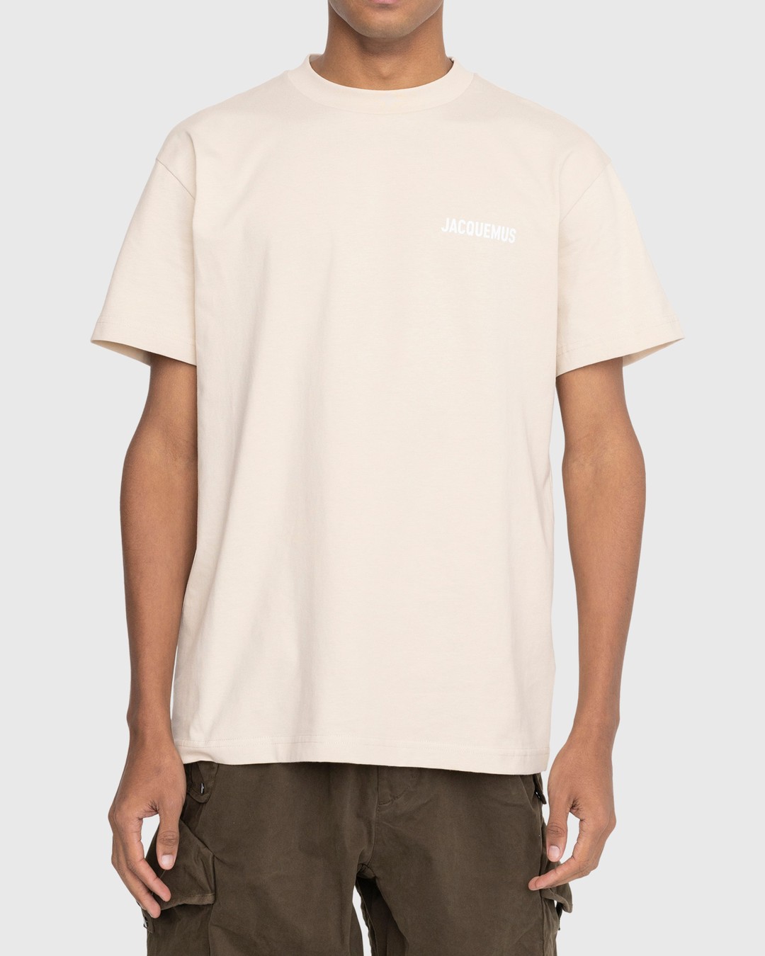 JACQUEMUS – Le T-Shirt Jacquemus Beige - Tops - Beige - Image 2