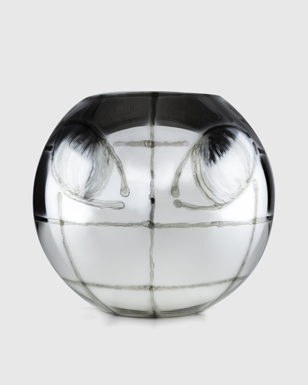 Chito x Christofle x Highsnobiety – Hand Painted Uni Vase Large 2 - Deco - Silver - Image 1