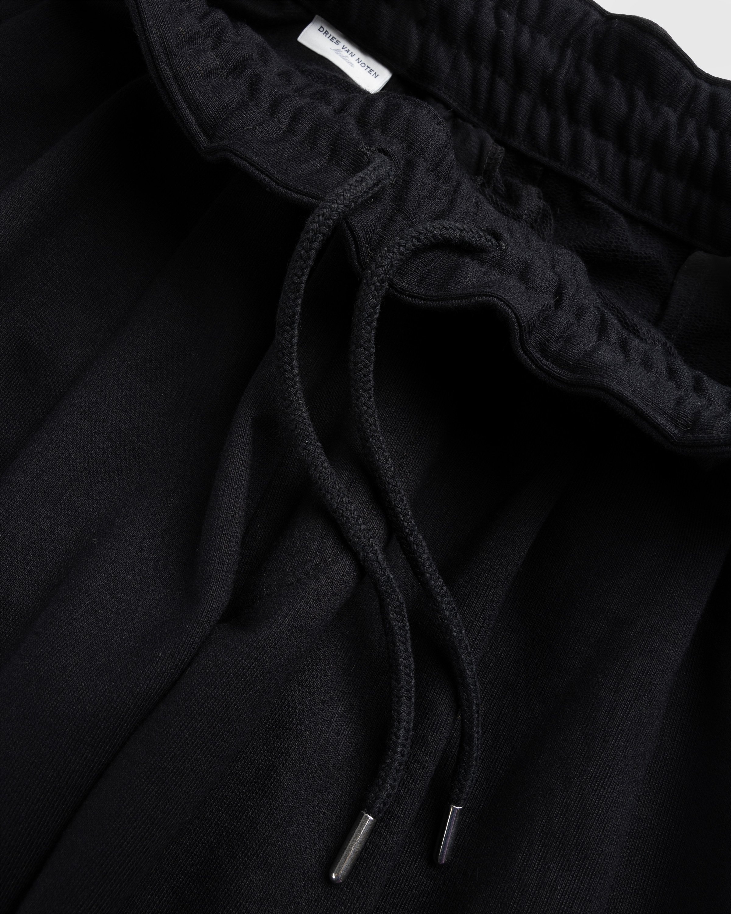Dries van Noten – Hama Cotton Jersey Pants Black - Tops - Black - Image 6