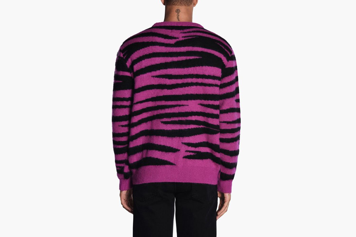 Zebra Mohair Sweater