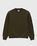 C.P. Company – Diagonal Raised Fleece Crewneck Sweatshirt Ivy Green - Sweats - Green - Image 1