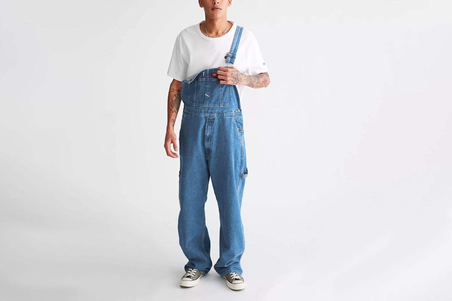 Washed Denim Overall