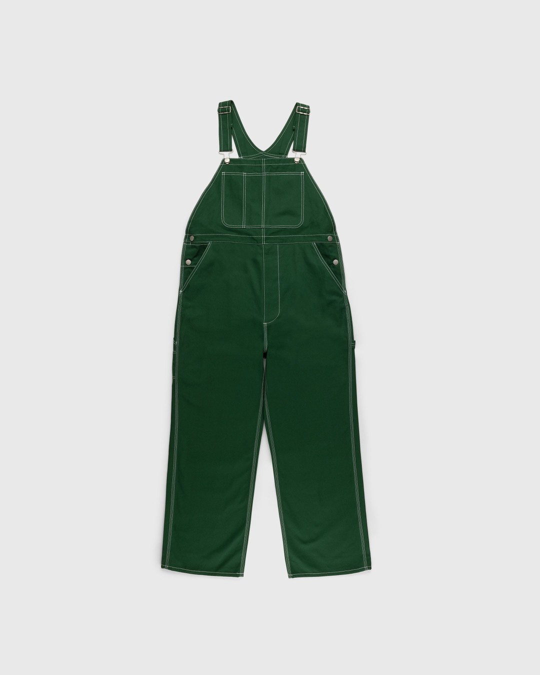 RUF x Highsnobiety – Cotton Overalls Green - Pants - Green - Image 2