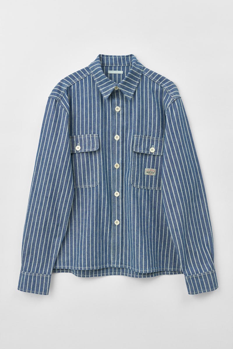 MS202CCS_COUNTRY SHIRT_CHARMBRAY TRIPE