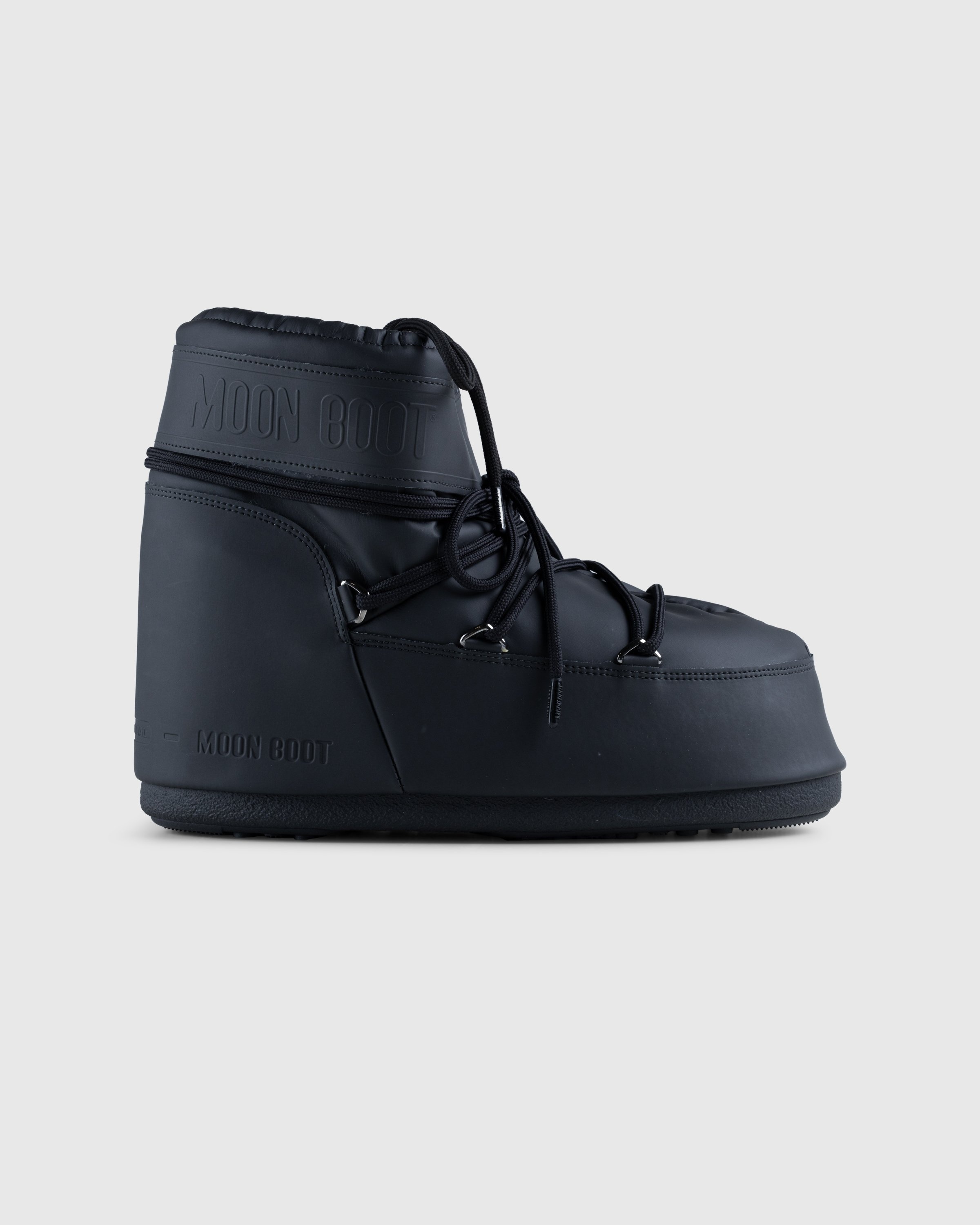 Moon Boot – Icon Low Rubber Boots Black - Boots - Black - Image 1