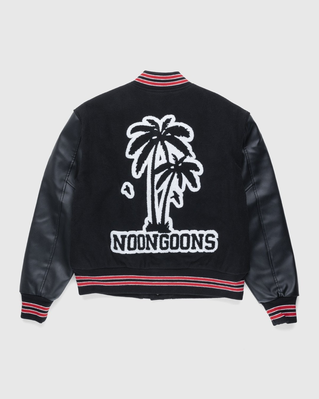 Noon Goons – Skyline Varsity Jacket Black - Outerwear - Black - Image 2