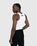 Marine Serre – Organic Cotton Fitted Tank Top White - Tops - White - Image 3