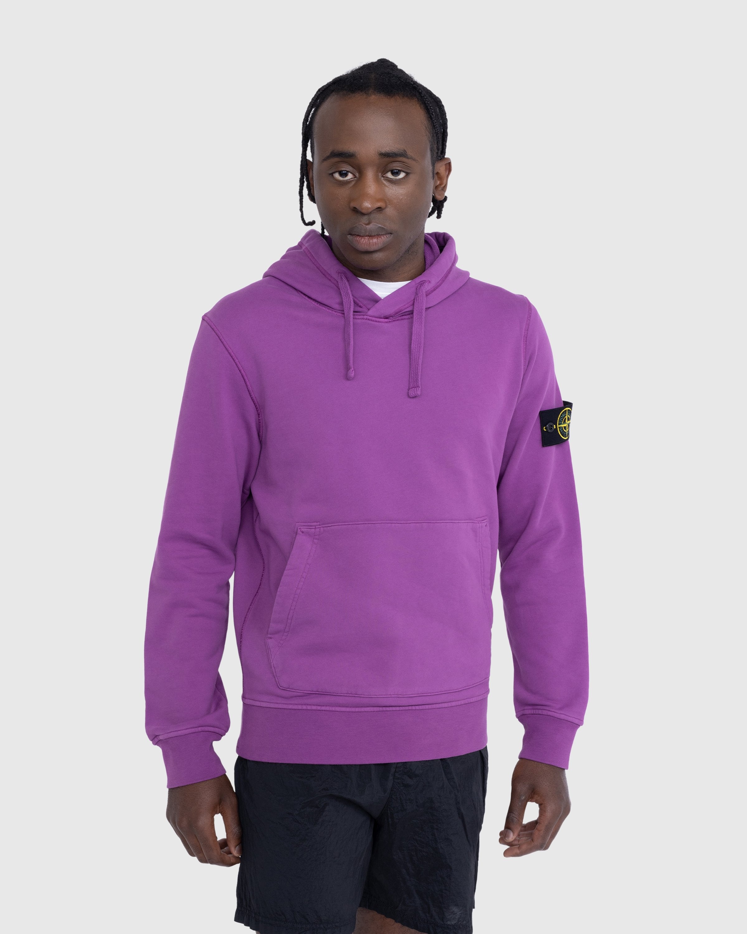 Stone Island Felpa Pink 64151 Highsnobiety Shop