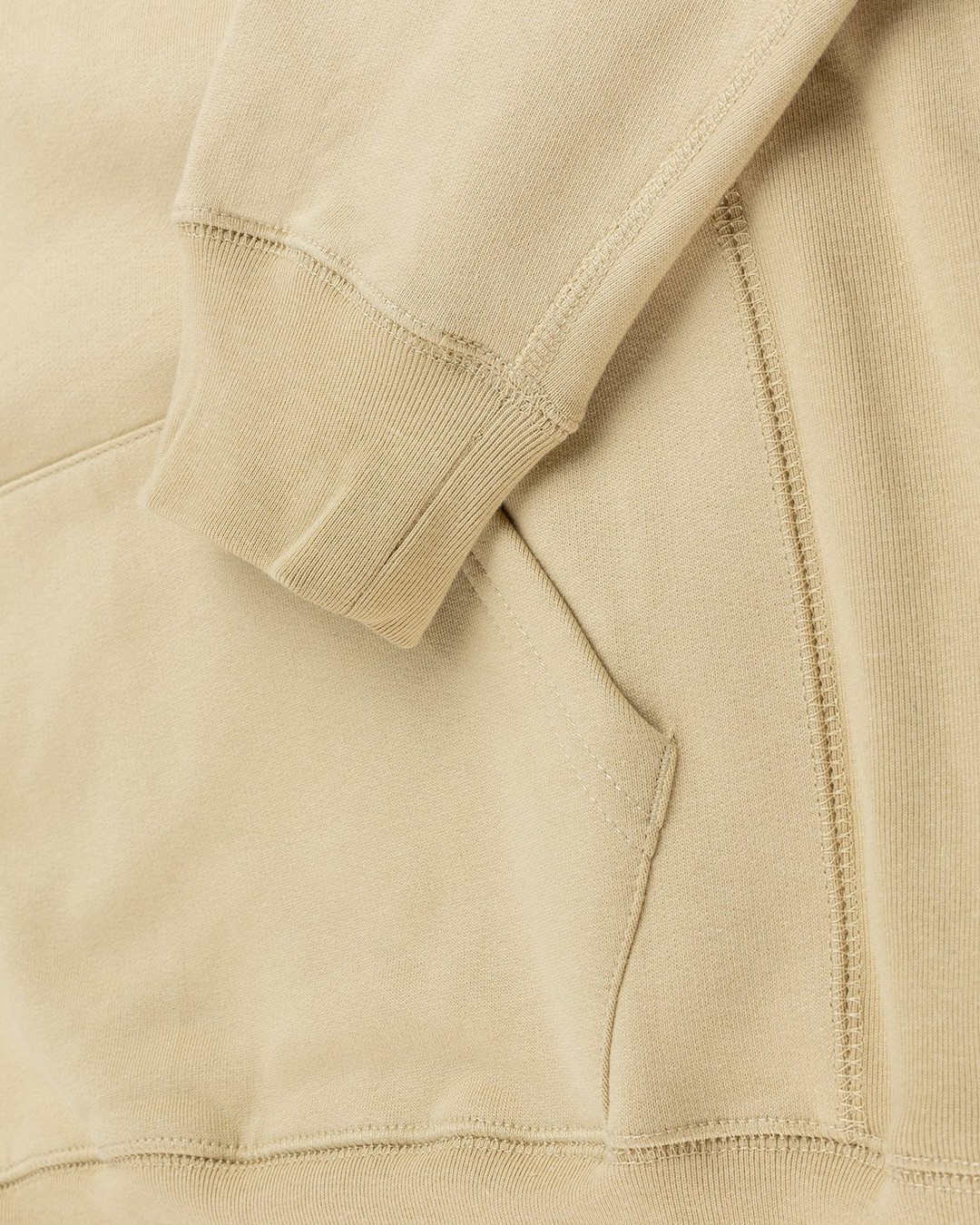 Patta – Basic Hoodie Khaki - Sweats - Brown - Image 3