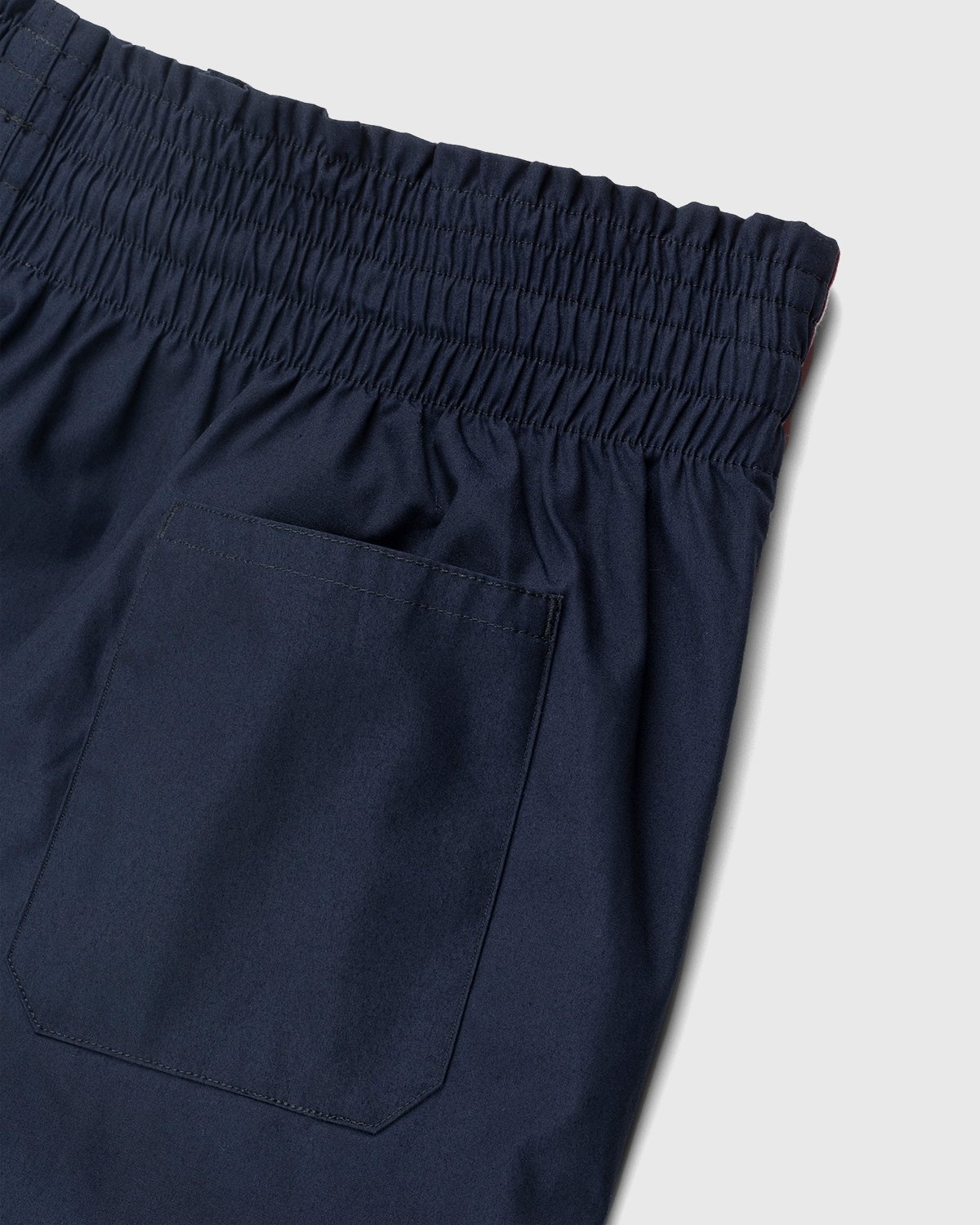 Acne Studios – Elastic Waist Contrast Shorts Navy - Short Cuts - Blue - Image 6