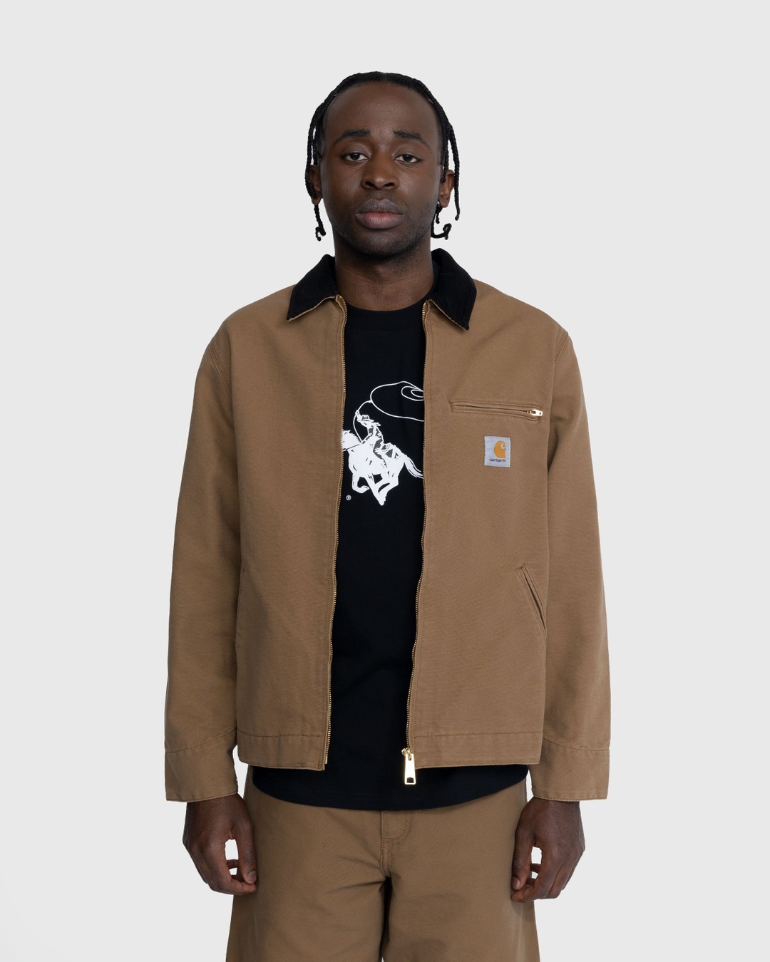 Carhartt collared jacket shop