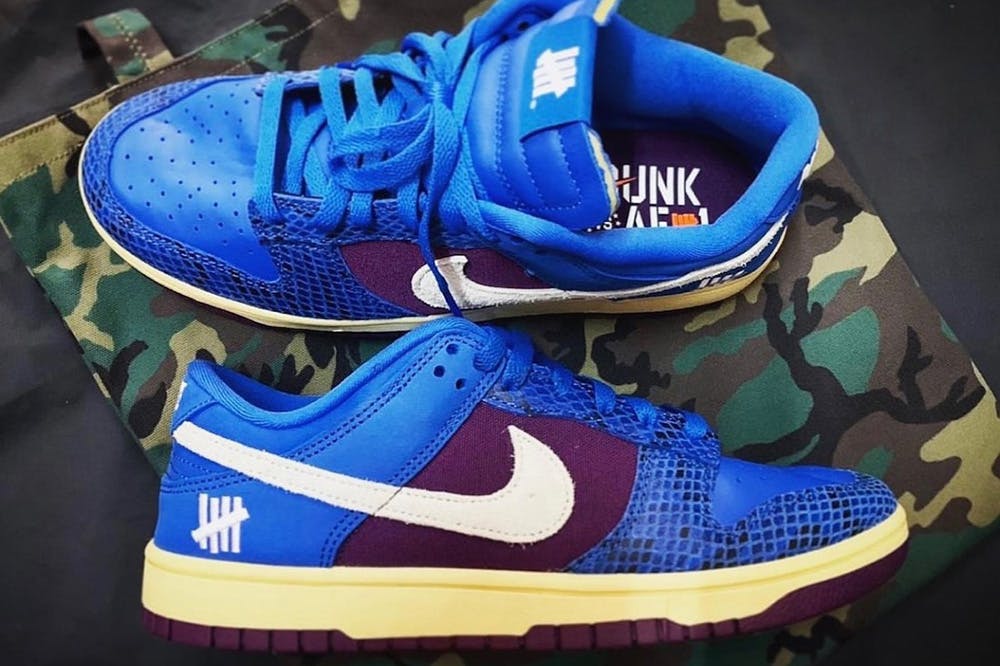 undefeated dunk low