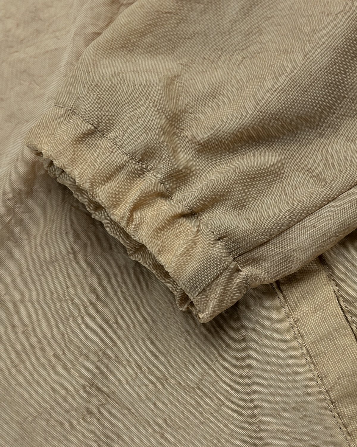 Highsnobiety – Stonewashed Nylon Coach Jacket Gold - Outerwear - Yellow - Image 6
