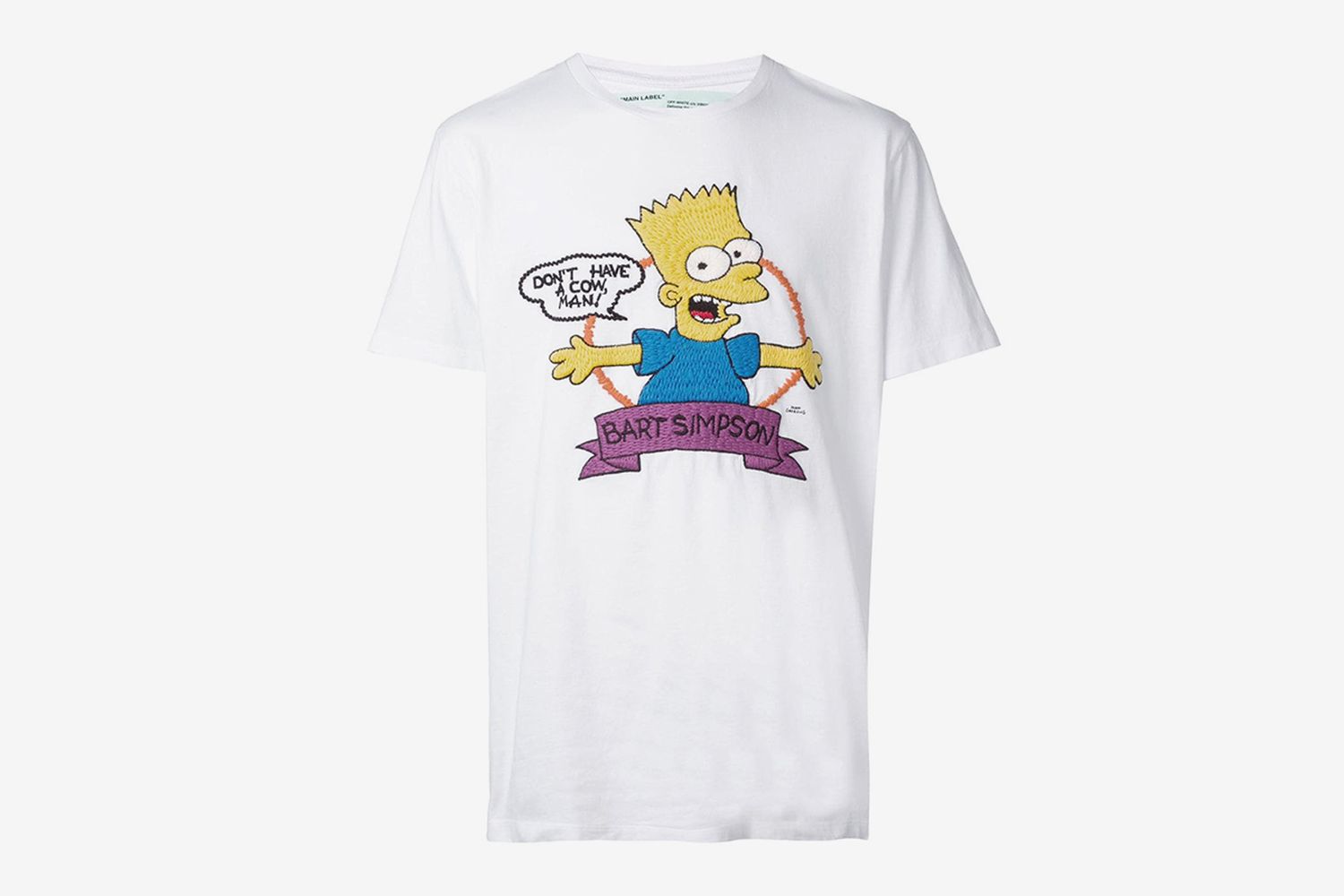 Is catch up Christian More OFF-WHITE 'The Simpsons' Pieces Have Arrived Online