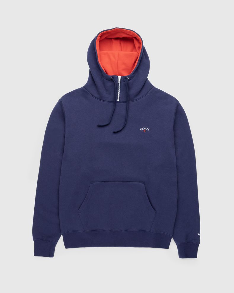 Quarter-Zip Hoodie Navy