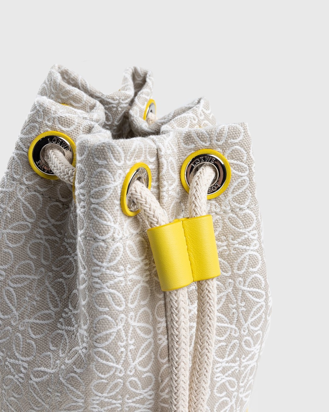 Loewe – Paula's Ibiza Small Sailor Bag Ecru/Lemon - Shoulder Bags - Yellow - Image 6
