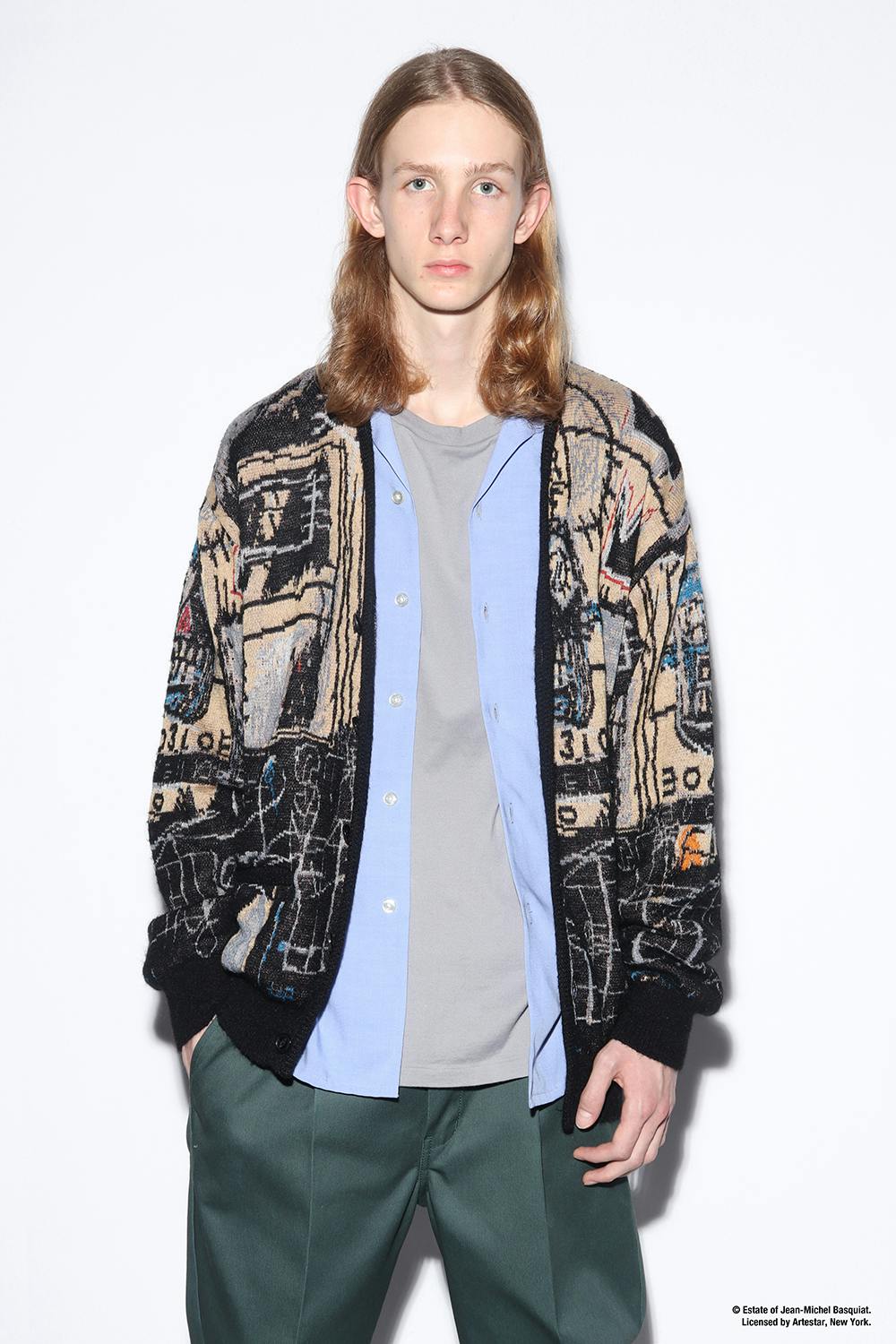 wacko-maria-fw22-lookbook basquiat-shirt (17)