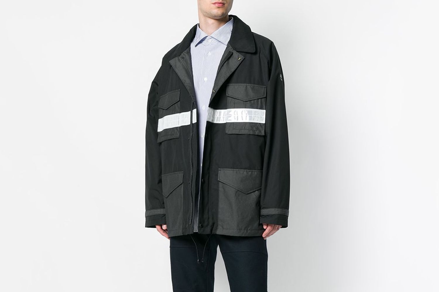 Reflective Oversized Parka