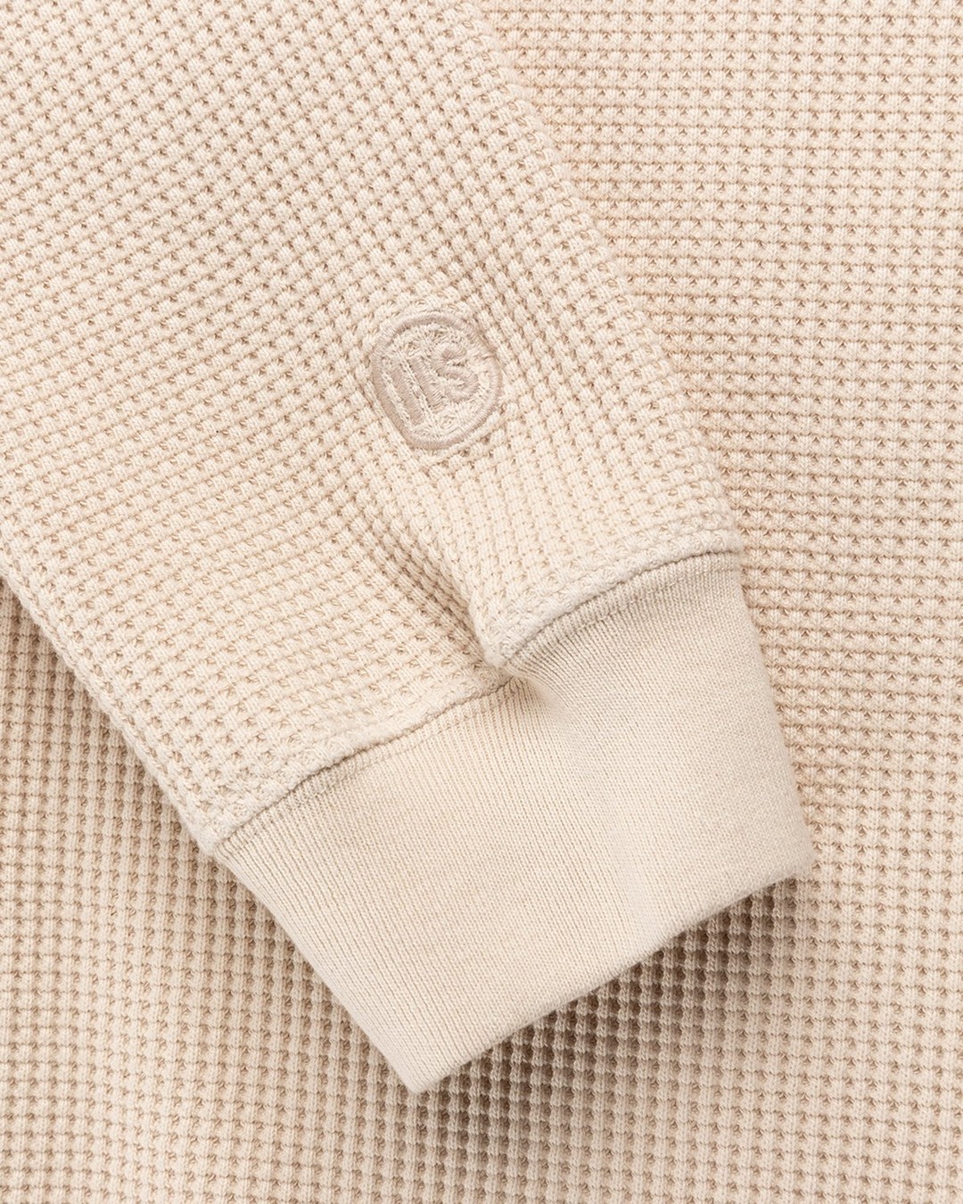Highsnobiety – Thermal Staples Long Sleeve Off White - Sweatshirts - Beige - Image 6