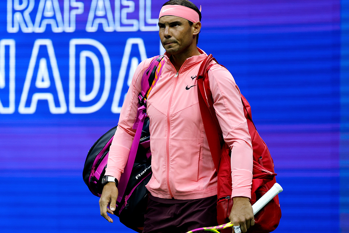 Springen referentie Uithoudingsvermogen Rafael Nadal US Open Tennis Pink Outfit