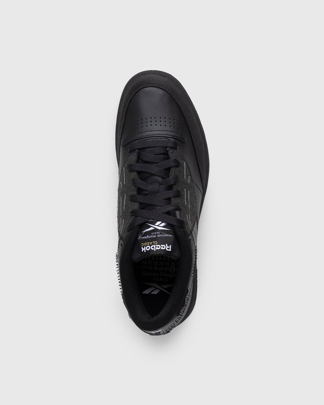 Maison Margiela x Reebok – Club C Memory Of Black/Footwear White/Black - Sneakers - Black - Image 3