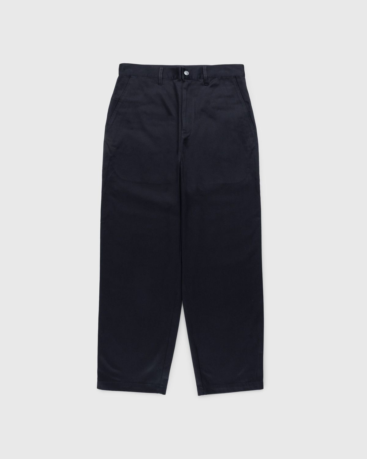 Highsnobiety HS05 – Reverse Twill Baggy Trouser Black - Pants - Black - Image 1