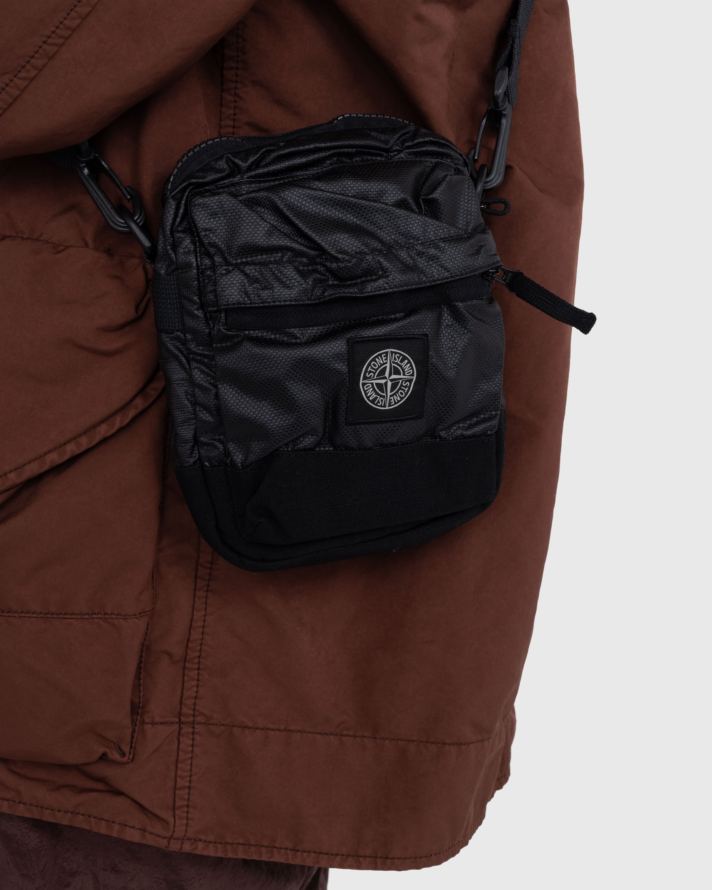 Stone Island – Crossbody Bag Black - Bags - Black - Image 5