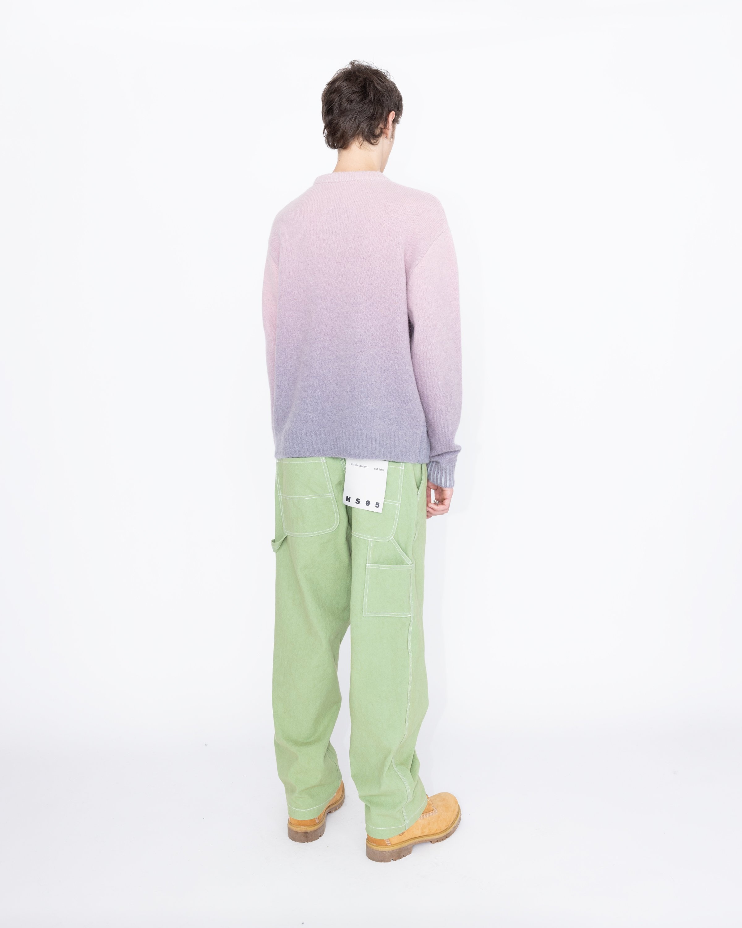 Highsnobiety HS05 – Alpaca Static Sweater Pink - Knitwear - Pink - Image 5