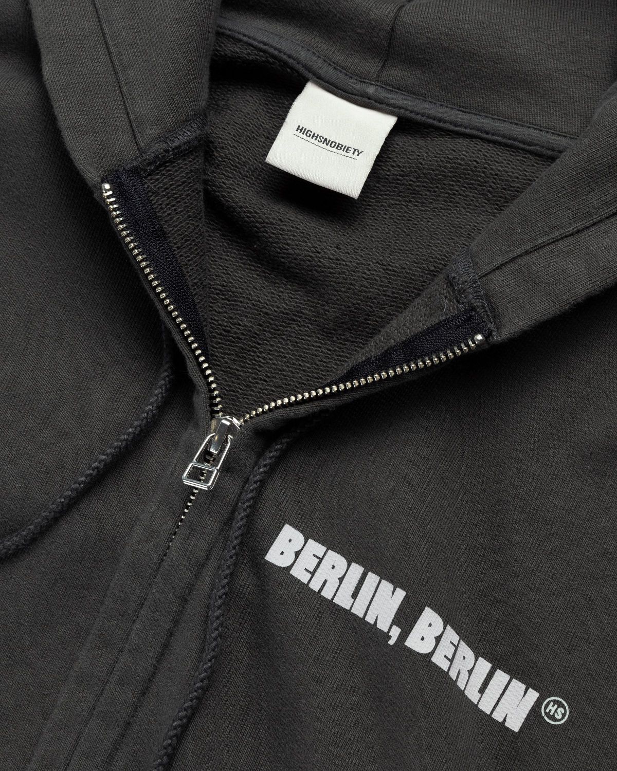 Highsnobiety – BERLIN, BERLIN 3 Zip Hoodie Black - Sweats - Black - Image 6
