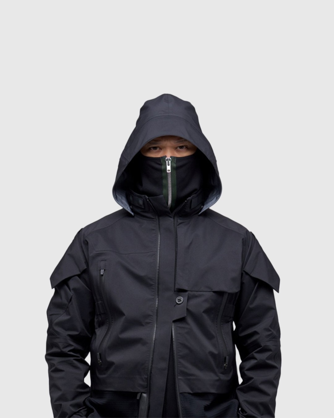 ACRONYM – NG4-PS Neckgaitor Olive Silver