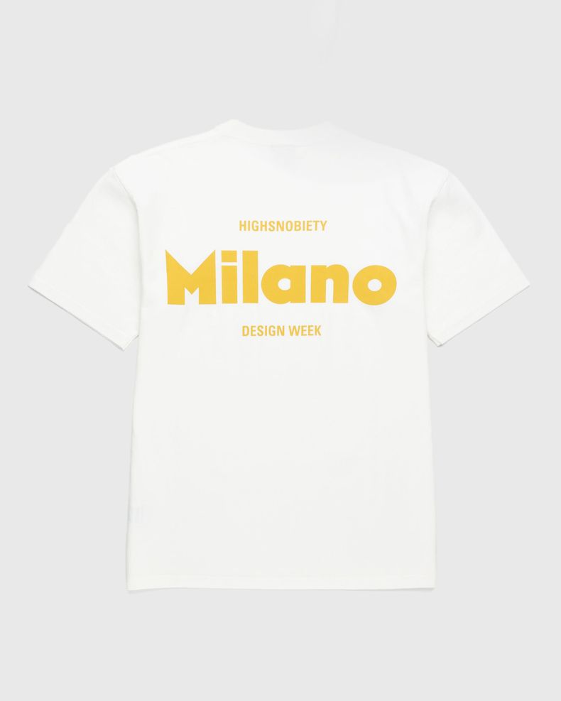 Highsnobiety – Milano Design Week Graphic T-Shirt White